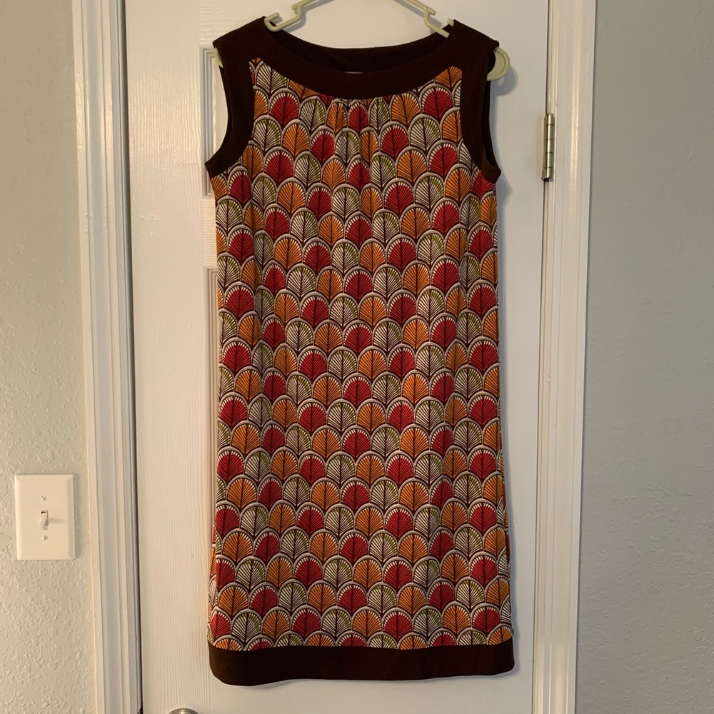 Madison studio leaf print dress